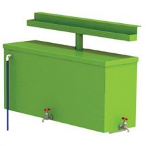 Kit Récupération Eau 100 L Poulailler Urbecol Alu Vert 658b