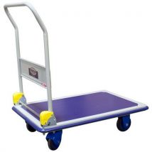 Chariot Métal Dossier Rabattable - Capacité 300 Kg