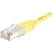 Cordon Rj45 Catégorie 6 F/utp Jaune - 10 M