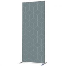 Cloison Déco En Tissu 100-200 Hexagone Gris