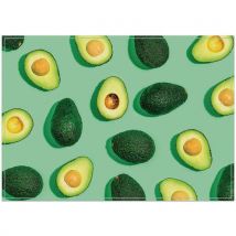 Set De Table Avocat Vert