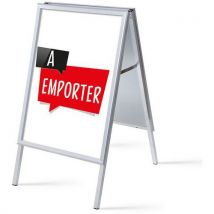 Stop-trottoir A1 Ensemble Complet Emporter Blanche