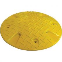 Ralentisseur Rond Ø425x50mm Jaune