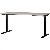 Bureau Réglable Électrique Gw-jet - 160cm - Cachemire/noir