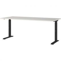 Bureau Réglable Mécanique Gw-agenda - 180cm - Gris/noir