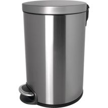 Corbeille À Pédale The Silent - 5l - Inox