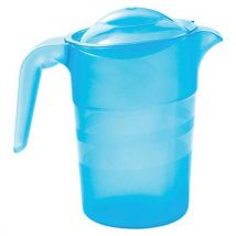 Pichets Copolyester 15l Avec Couvercle - Bleu Transparent