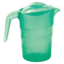 Pichets Copolyester 15l Avec Couvercle - Vert Transparent