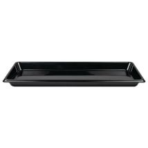 Lot de 5 - Plats Mélamine - Gn 2/5 - 53 X 20 X 4 Cm - Noir