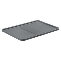 Couvercle Pour Boite De Rangement 40 X 30 Cm - Gris