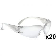 Bolle safety - 20 Lunettes de protection incolore BL30 - Emballage éco - Bollé safety