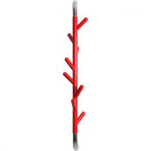 V-Part - Porte-manteaux Linair - 8 patères - Rouge - Recyclable 100%