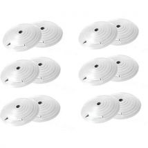 Plot De Balisage Réfléchissant Blanc 12 Pièces