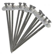 Kit De Fixation Pour Sol Caillouteux 80 Pcs + Rondelles