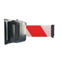 Support Mural Extérieur À Sangle 10mx10cm Rouge/blanc