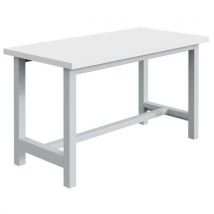 Sofame - Établi CKS 2000mm Gris Clair - Plateau Mélaminé 38mm - Charge 750kg - Mobilier d'atelier Robuste