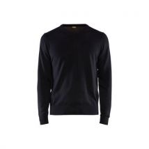 Pull Tricoté En Marine - Unisexe