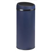 Prosper - Poubelle de cuisine automatique 45L Vogue - Bleu foncé - Inox, Ouverture à pousser, Usage alimentaire