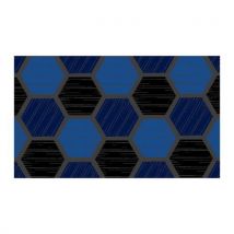 Notrax - Tapis d'entrée Honeycomb Bleu 90x150 cm - Polyamide Recyclable - Usage Modéré