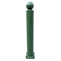 Viso - Poteau mémoire de forme Ø80mm 1000mm Vert - Voirie - Recyclable