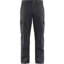 Pantalon De Travail Industrie Avec Poches Gris Moyen Et Noir - Unisexe