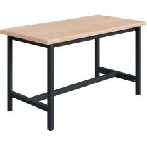 Sofame - Établi PTH 2000x750x840 mm Anthracite - Charge 500 kg - Plateau Multiplis 40mm - Lean Management