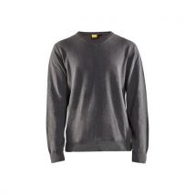Pull Tricoté En Gris - Unisexe