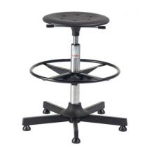 Tabouret Stella Kappa-plastique-haut-acier-repose Pieds