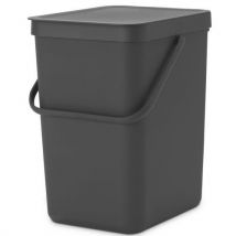Brabantia 1 Poubelle Sort&go 25l, Brabantia, Gris
