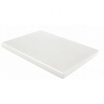 Planche À Découper Lisse - Blanc - 400x300x20