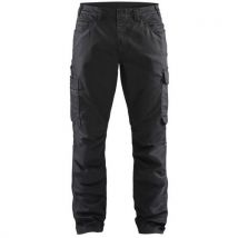 Blaklader - Pantaloni Da Lavoro In Denim/stretch 2d Nero C46