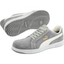 Puma - Calzature Anti-infortunistiche Basse Iconic Suede Grey S1pl Esd Fo Hro Sr P.44