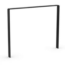 WSM - Blocco in acciaio 60 x 1000 x 1150 mm - Designparker 9610 Black Edition - 2 posti