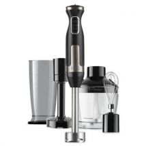 Black And Decker - Frullatore A Immersione Inox Con Accessori - Bxhba1500e