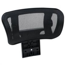 Poggiatesta Per Sedia Manutan - In Tessuto Mesh - Nero