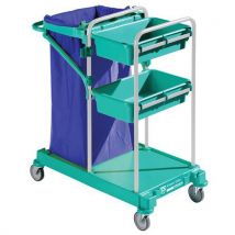 TTS - Carrello Per Pulizie In Plastica 85 X 53 X 107