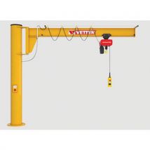 Vetter Krantechnik - Gru a colonna RPI - Portata 500kg Braccio 4m - Sollevamento Industriale