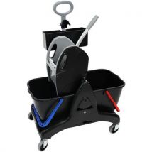 Carrello Con Strizzatore Con Maniglia Laterale - Manutan