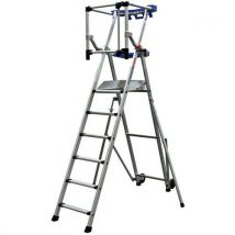 Duarib - Piattaforma Fissa F6 Perform 6 Gradini Altezza Lavoro 345m