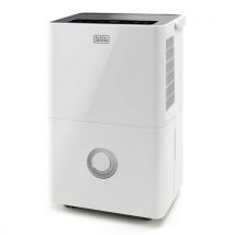 Black And Decker - Deumidificatore d'aria BXDH20E - 20 m² - 400W - Bianco