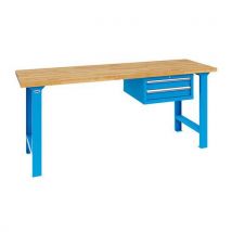 MG Magrini - Banco Componibile 2000x800x780hmm Piano In Faggio Listellare