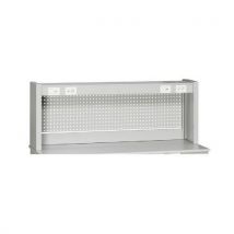 B Ease - Pannello Portattrezzi L.2000 Mm. Colore Grigio Ral 7035