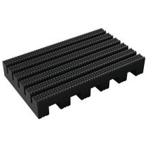 Plastex - Griglia Firmagrip Maglie Strette 122 Cm X 10 M Nero