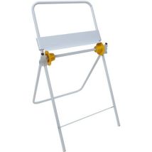 Manutan Expert - Distributore Asciugamani a Pavimento Bianco - Acciaio Verniciato - 81cm Altezza
