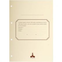 Le Dauphin - 100 Pagine Numerate Da 80 G Per Ricarica