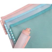 Exacompta - Bustina Con Cerniera Crom. Pastello A5