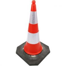 Taliaplast - Cono Fluo Retro Fluorescente Alt=100cm Lt=100cm
