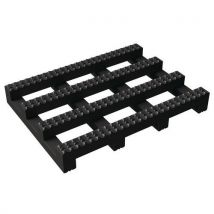 Plastex - Griglia Trackgrip Maglie Larghe 122 Cm X 10 M Nero