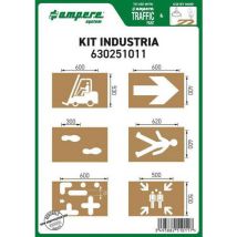 Ampere System - Kit Maschere Riutilizzabile Per Industria 6 Schede