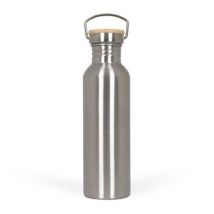 Bottiglia Acciaio Inox 750ml Grigio - Resistente e Riutilizzabile